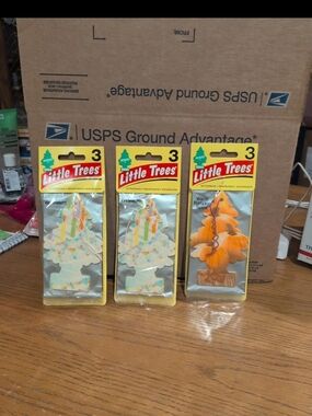 2*3 Packs Little Trees Celebrate Air Fresheners And 1*3 Pack Warm Pumpkin Spice